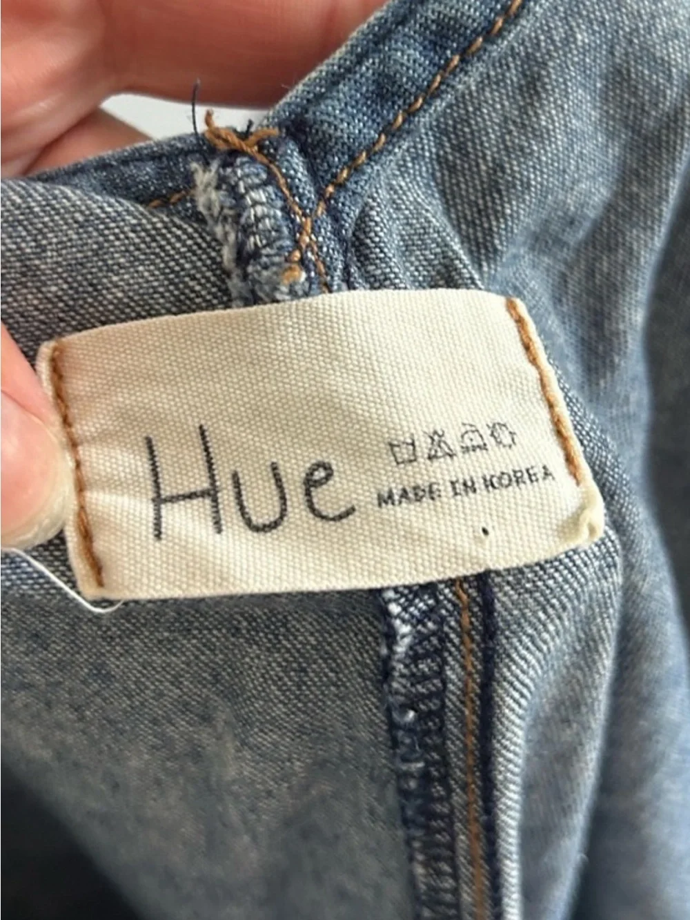 HUE Light Blue Denim Tunic Dress - Picture 2 of 4